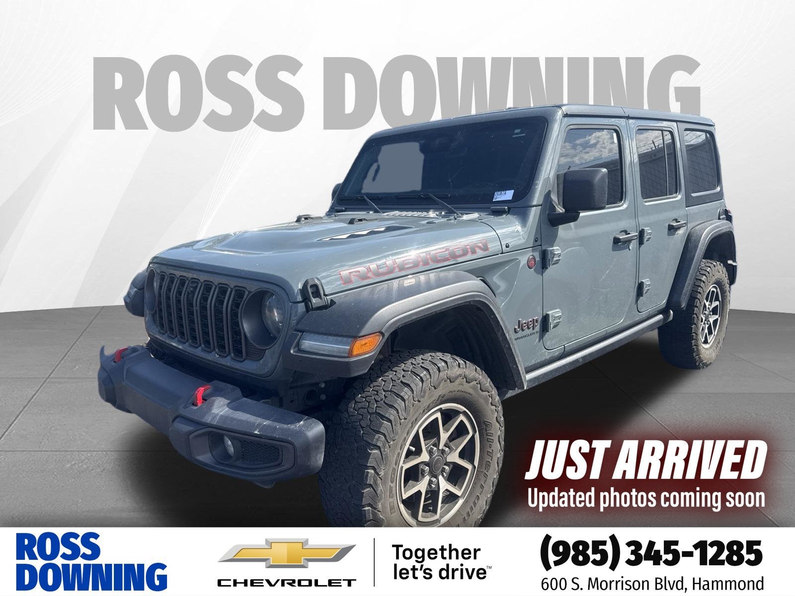 2024 Jeep Wrangler 4-Door Rubicon 4x4