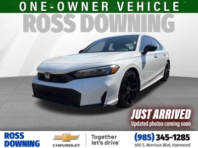 2025 Honda Civic Sedan Sport