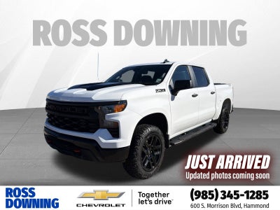 2026 Chevrolet Silverado 1500 Custom Trail Boss