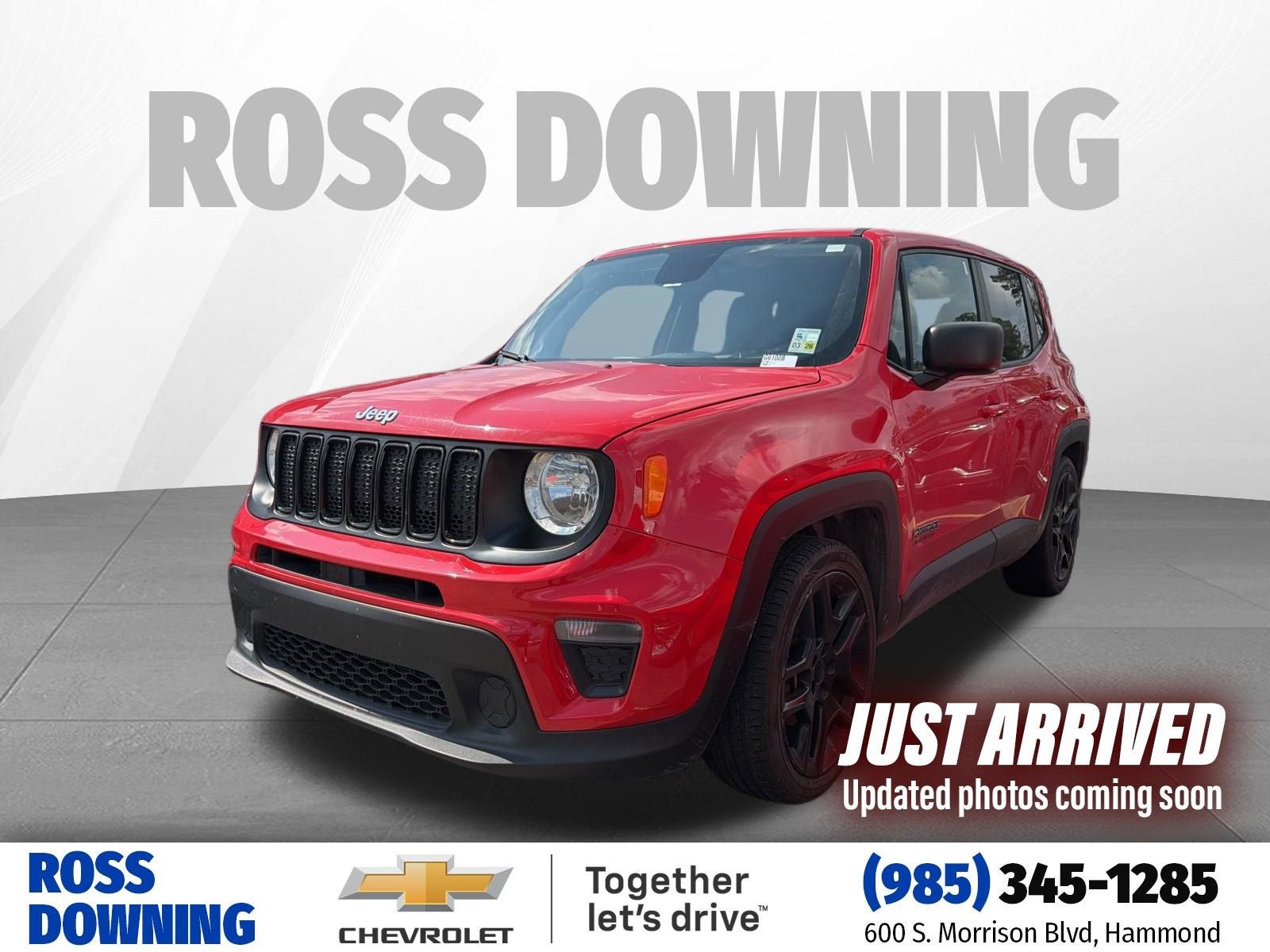 2020 Jeep Renegade Jeepster