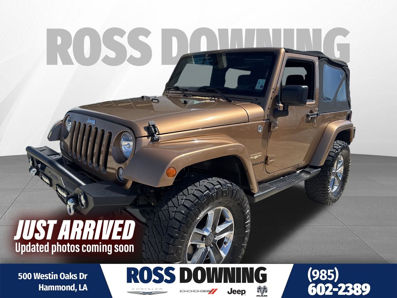 2015 Jeep Wrangler Sahara