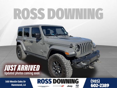 2018 Jeep Wrangler Unlimited Sahara
