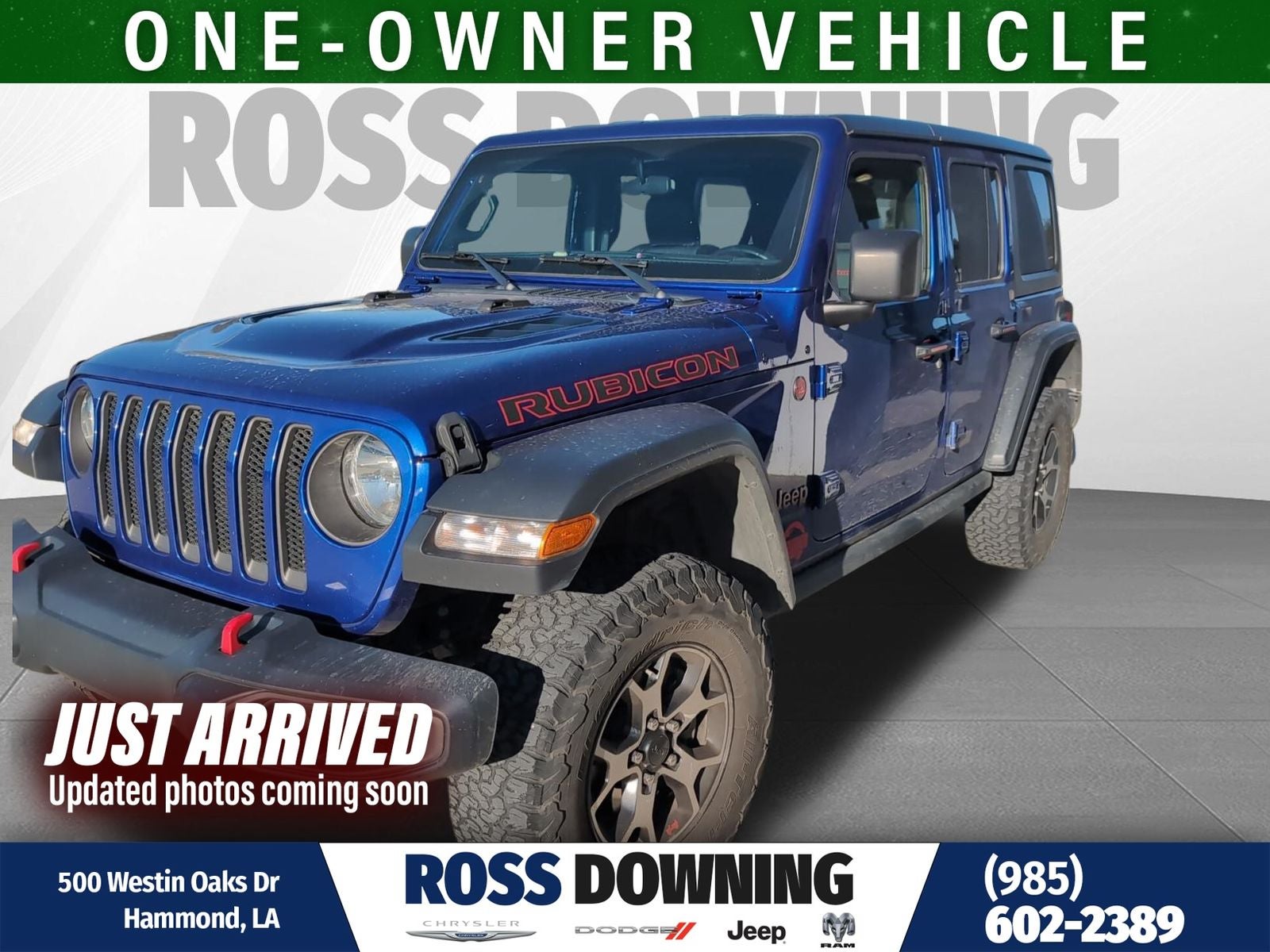 2020 Jeep Wrangler Unlimited Rubicon