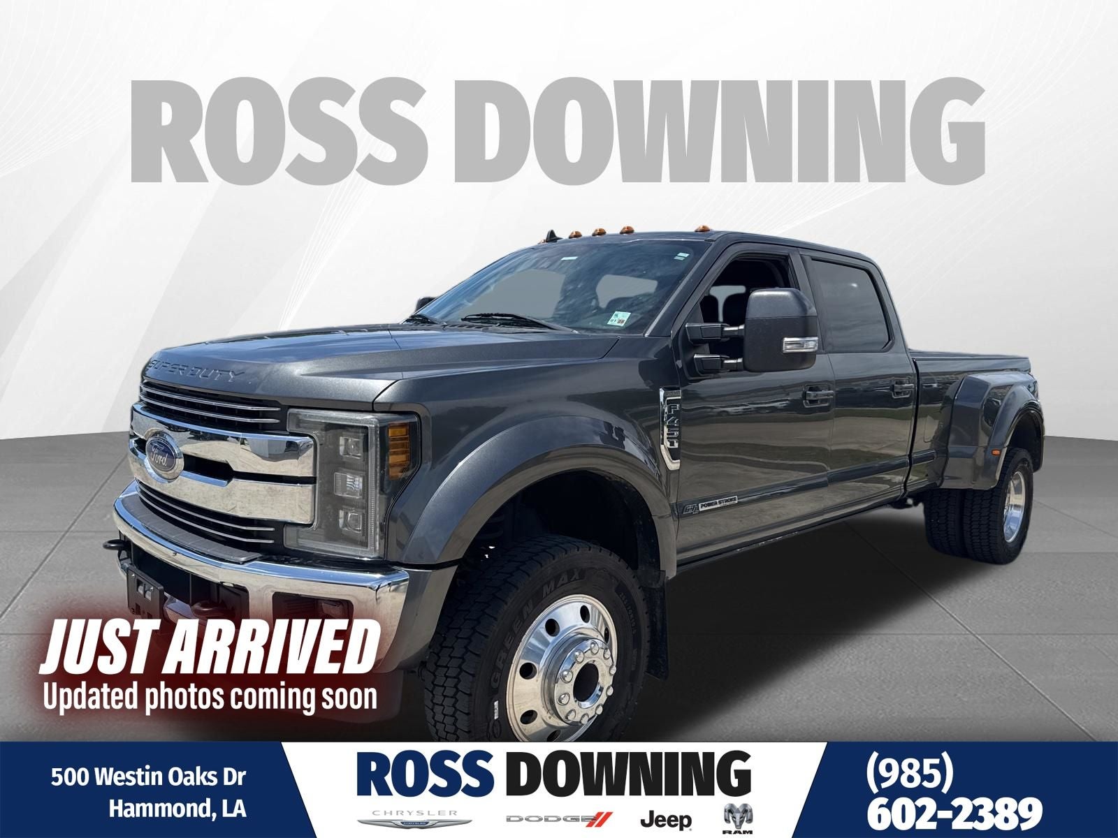 2019 Ford F-450SD Lariat DRW