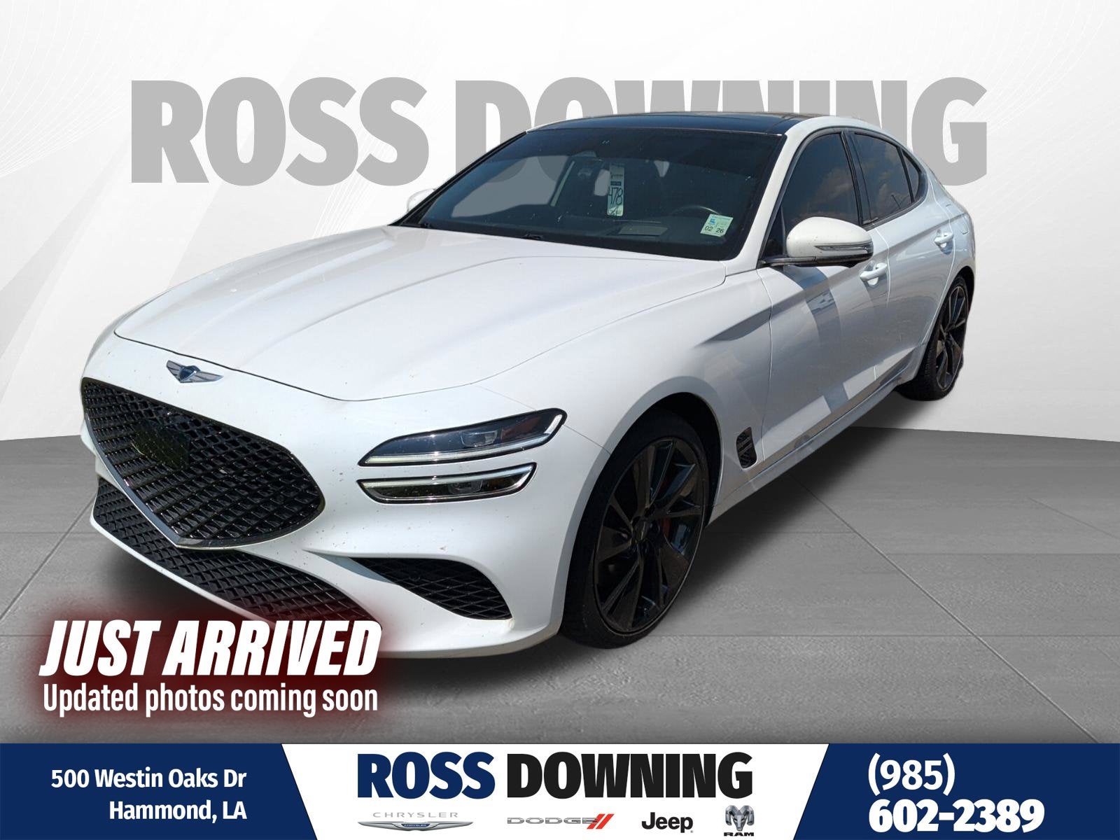 2022 Genesis G70 3.3T